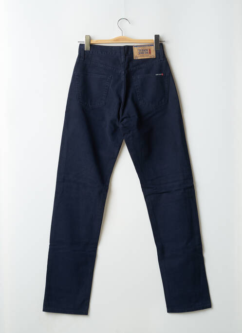 Blugi cu croială slim albastru TEDDY SMITH bărbat