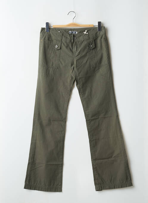 Pantalon drept verde TEDDY SMITH femeie