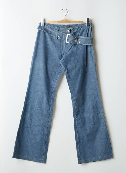 Blugi cu croială dreaptă albastru TEDDY SMITH femeie