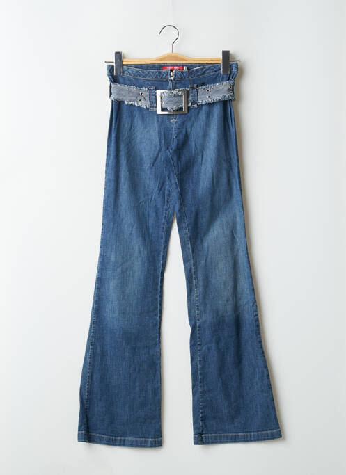 Blugi cu croială evazată albastru TEDDY SMITH femeie