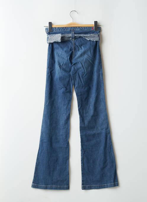 Blugi cu croială evazată albastru TEDDY SMITH femeie