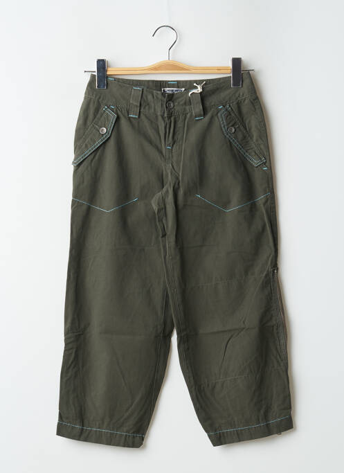 Pantalon trei sferturi verde TEDDY SMITH femeie