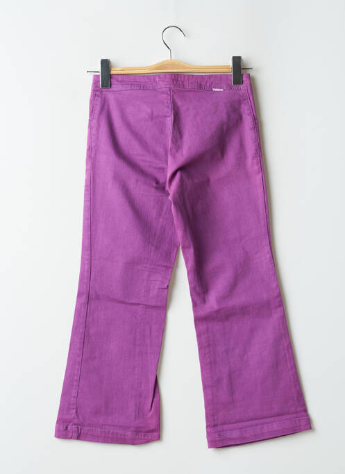 Blugi cu croială evazată violet TEDDY SMITH femeie