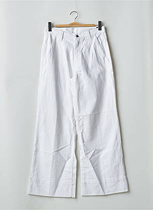 Blugi cu croială largă alb CHEAP MONDAY femeie