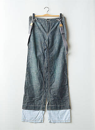 Blugi cu croială dreaptă albastru SCHOOL RAG femeie