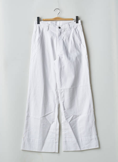 Blugi cu croială largă alb CHEAP MONDAY femeie