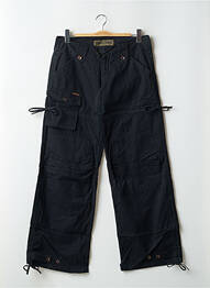 Pantalon cargo croială dreaptă mărime normală negru FREEMAN T.PORTER femeie