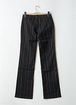 Pantalon chino țesătură poplin mărime normală negru FREEMAN T.PORTER femeie