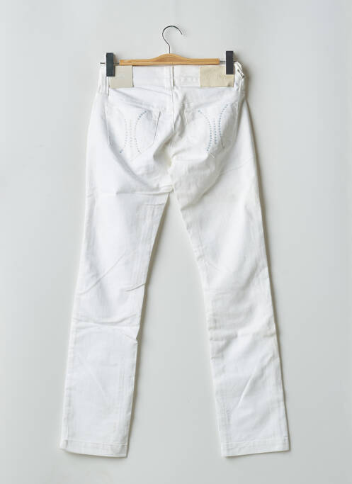 Blugi cu croială slim alb FORNARINA femeie