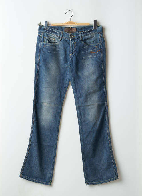 Blugi cu croială dreaptă albastru FREEMAN T.PORTER femeie