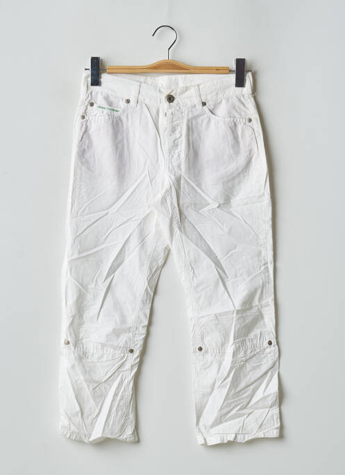 Pantalon trei sferturi alb FREEMAN T.PORTER femeie