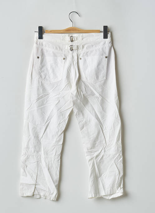 Pantalon trei sferturi alb FREEMAN T.PORTER femeie