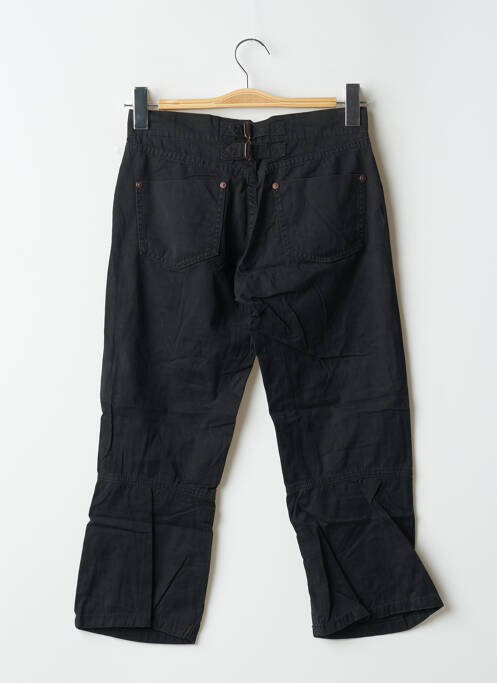 Pantalon trei sferturi croială dreaptă negru FREEMAN T.PORTER femme