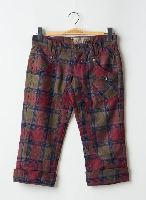 Pantalon trei sferturi roșu FREEMAN T.PORTER femeie