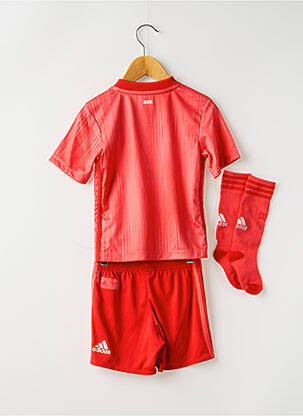 Set sportiv talie elastică roșu ADIDAS băiat