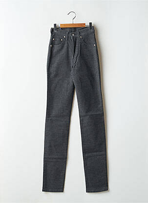 Pantalon slim talie înaltă talie înaltă gri CIMARRON femeie