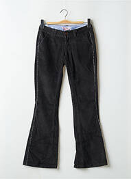 Pantalon evazat elasticitate talie joasă negru TRIPLE 5 SOUL femme