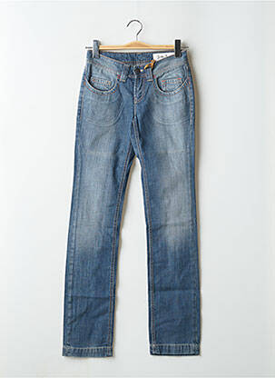 Blugi cu croială dreaptă albastru TEDDY SMITH femeie