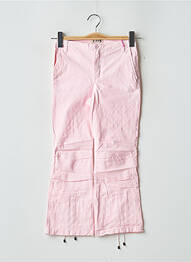 Pantalon trei sferturi buzunare roz TEDDY SMITH INDUSTRY fille