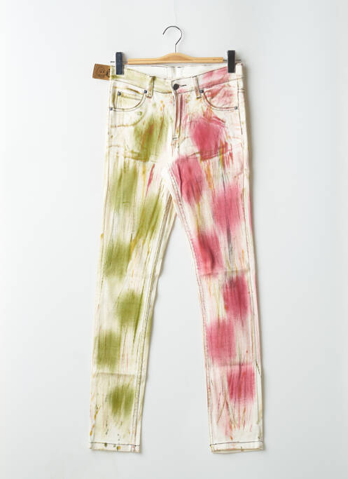 Blugi cu croială slim bej CHEAP MONDAY femeie