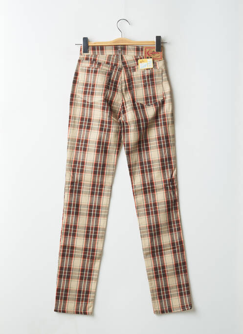 Blugi cu croială slim maro CIMARRON femeie