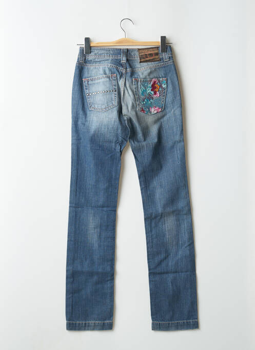 Blugi cu croială dreaptă albastru TEDDY SMITH femeie