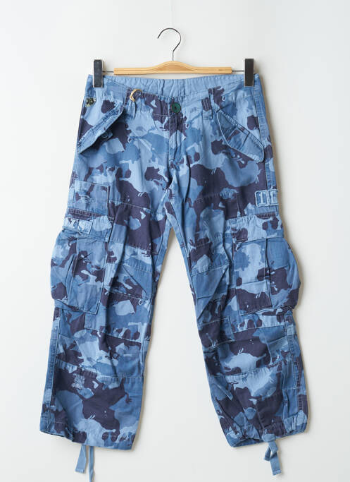 Pantalon larg albastru LOIS femeie