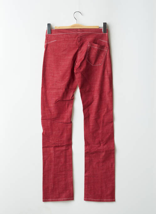 Blugi cu croială dreaptă roșu TEDDY SMITH femeie