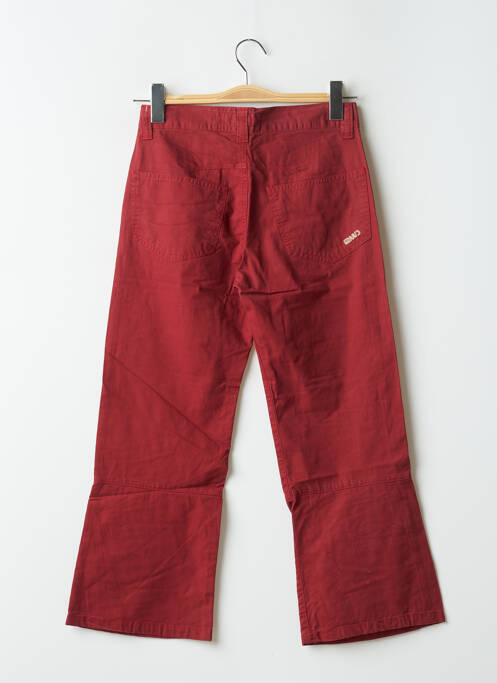 Pantalon trei sferturi roșu RWD femeie