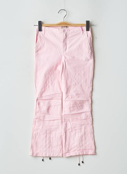 Pantalon trei sferturi roz TEDDY SMITH INDUSTRY fată