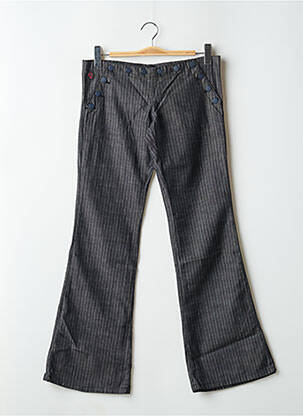 Pantalon evazat talie joasă talie joasă negru CIMARRON femeie