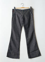 Pantalon evazat talie joasă talie joasă negru CIMARRON femme