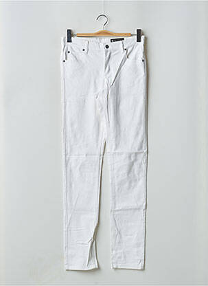 Pantalon slim elasticitate mărime normală alb CHEAP MONDAY femeie
