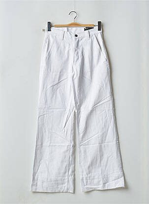 Blugi cu croială largă alb CHEAP MONDAY femeie