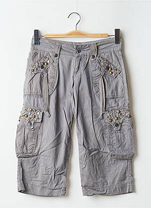 Pantalon trei sferturi gri CHILLI PEPPER femeie