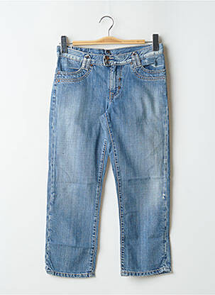 Blugi cu croială dreaptă albastru DENIM STUDIO femeie