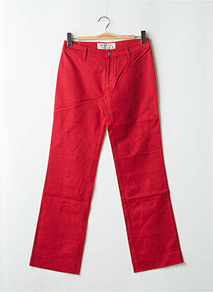 Pantalon drept elasticitate mărime normală roșu DICKIES femeie