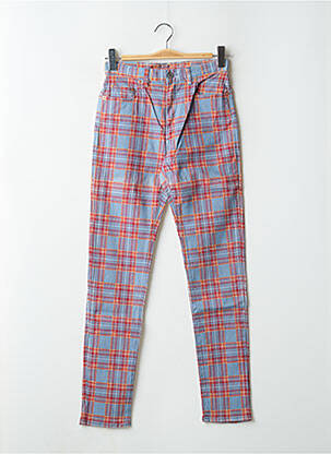 Pantalon slim albastru BONAVENTURE femeie