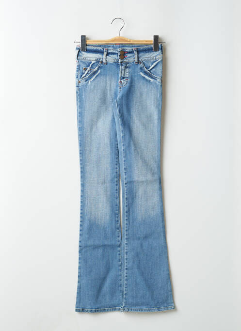 Blugi cu croială evazată albastru CIMARRON femeie