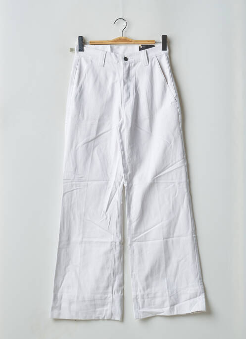 Blugi cu croială largă alb CHEAP MONDAY femeie