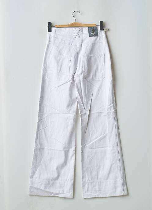 Blugi cu croială largă alb CHEAP MONDAY femeie