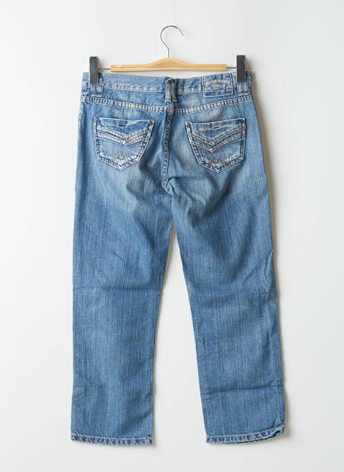 Blugi cu croială dreaptă albastru DENIM STUDIO femeie