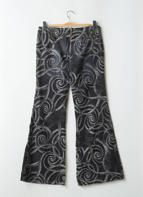 Blugi cu croială evazată negru ESZ DENIM femeie