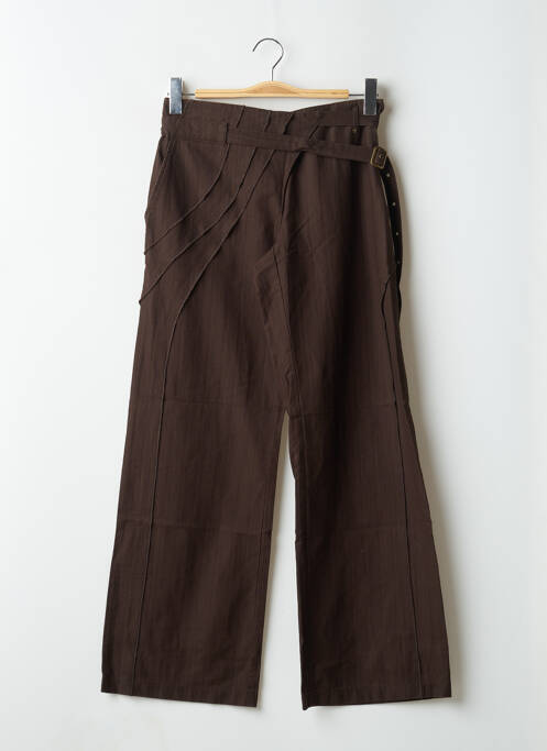 Pantalon larg maro 2 TWO femeie