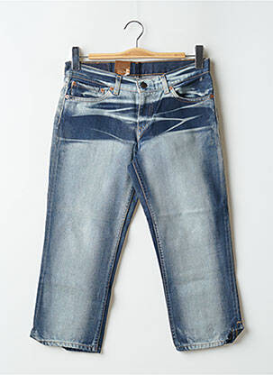 Pantalon trei sferturi albastru LEVIS femeie