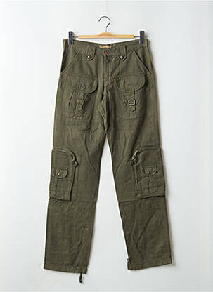 Pantalon cargo croială dreaptă mărime normală verde PHARD femeie