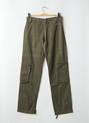 Pantalon cargo croială dreaptă mărime normală verde PHARD femeie