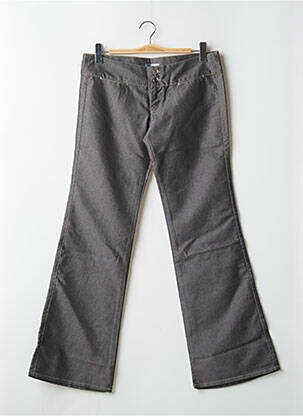 Blugi bootcut buzunare talie joasă gri RWD femeie