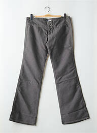 Blugi bootcut buzunare talie joasă gri RWD femeie