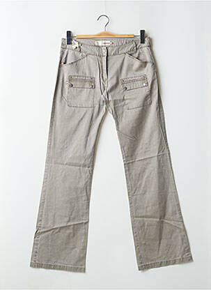 Pantalon evazat gri SESSUN femeie